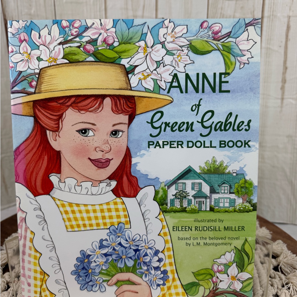 Anne Of Green Gables Paper Doll Book Illustrated By Eileen Rudisill Miller.